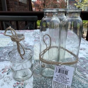 💚 Glass Vases Set